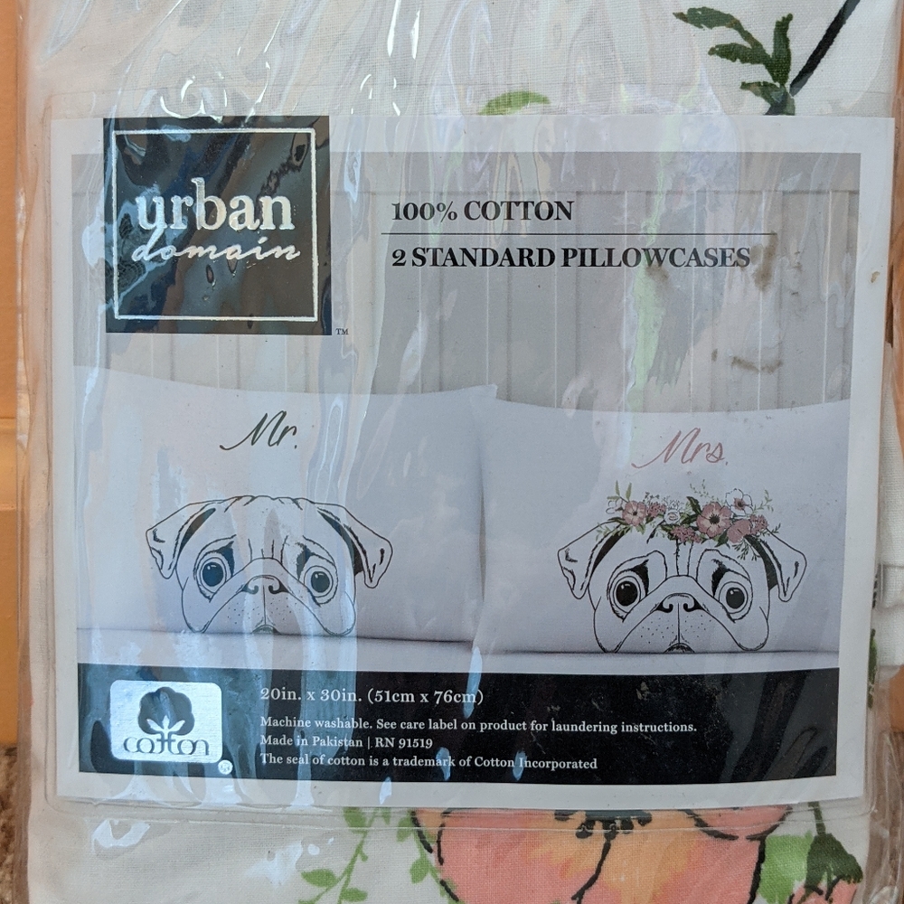 Pug Pillow Cases
